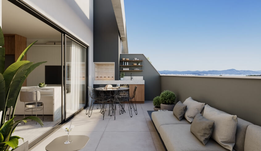 2 Dormitórios Studios Lofts